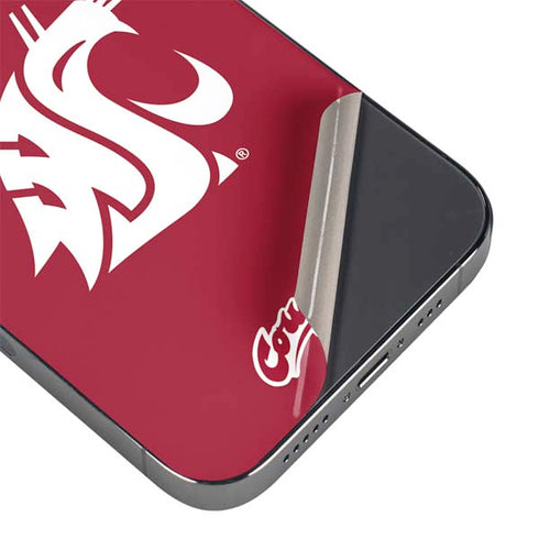 Washington State University Cougars Logo iPhone 14 Pro Skin